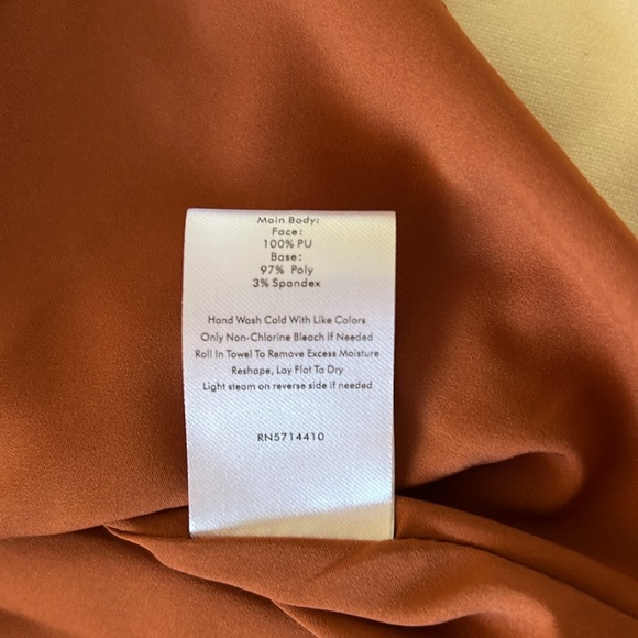 Rachel Parcell leather dress size 14 - Picture 5 of 6